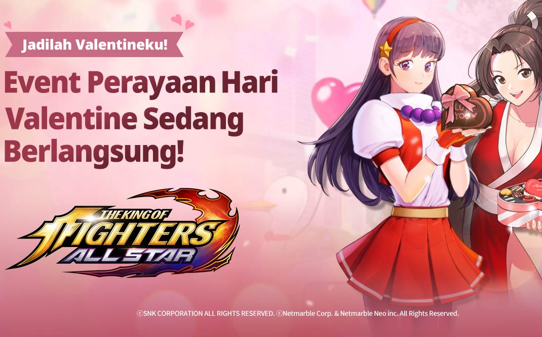 The King of Fighters Allstar Hadirkan Update Special Valentine