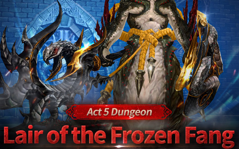 Dungeon Lair of The Frozen Fang Hadir di Blade and Soul Revolution