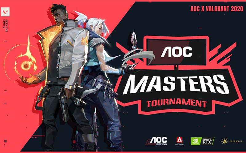 AOC Luncurkan Tournament Valorant bertajuk AOC MASTERS TOURNAMENT 2020