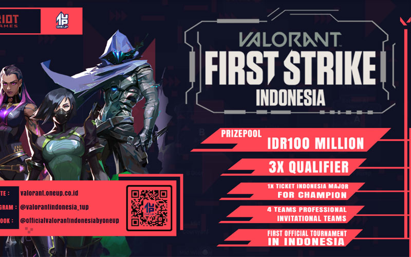Turnamen Resmi Valorant Digelar di Indonesia, Hadirkan Prize Pool 100 Juta Rupiah
