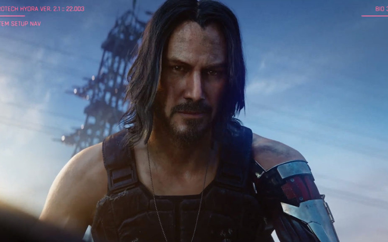 Penampilan Keanu Reeves dalam Demo Cyberpunk 2077 Versi Xbox One X Bikin Heboh Netizen