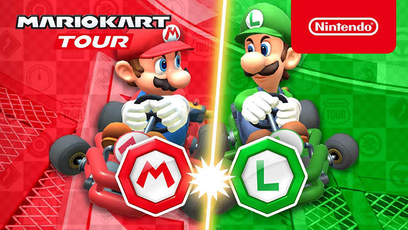 Ada Mario vs Luigi dalam Event Mario Kart Tour Terbaru