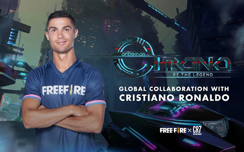 Maksimalkan Skill Chrono, Karakter Cristiano Ronaldo di Free Fire
