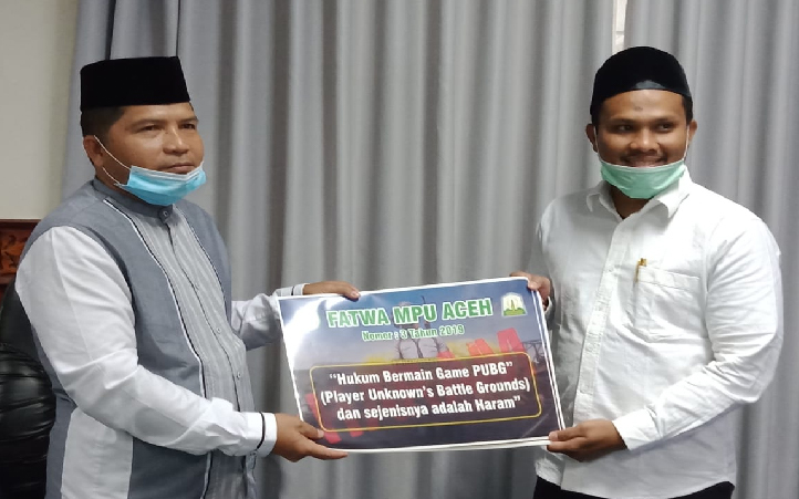Majelis Ulama Aceh Sebar Stiker Haram PUBG ke Semua Kafe
