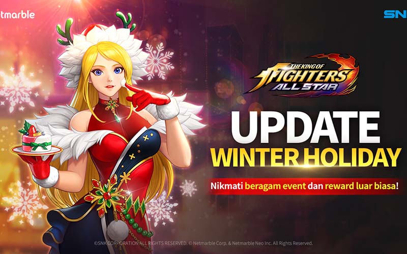 The King Of Fighters Allstar Rilis Fighter Baru dalam Update Winter Holiday