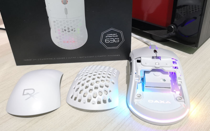 Review Rexus DAXA Air II, Ultralight Gaming Mouse dengan Akurasi Superb
