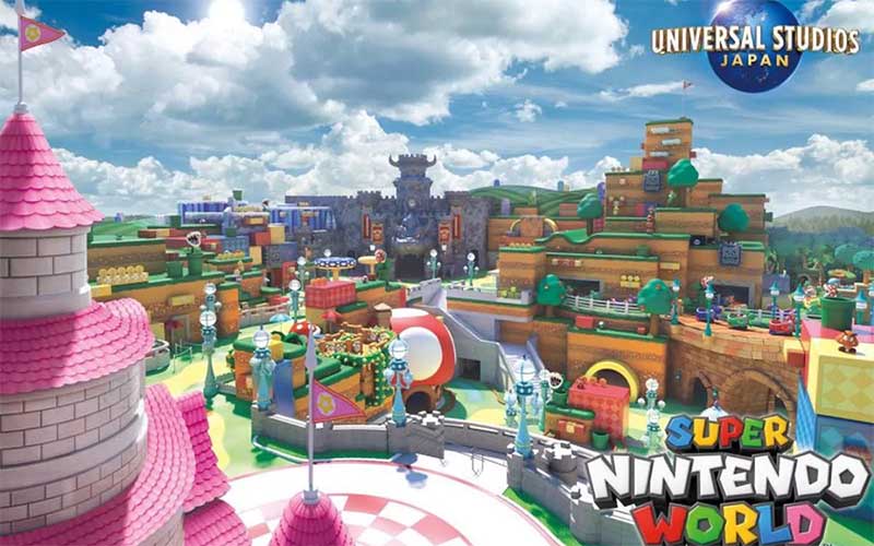 Universal Studio Japan Buka Tur Virtual ke Super Nintendo 4 Februari