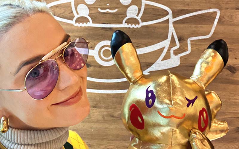 Fans Berat Pikachu, Katy Perry Garap Proyek Baru Bersama Pokemon