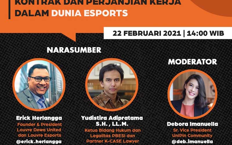 UniPin Community Ajak Mahasiswa Melek Aspek Legal dalam Esports
