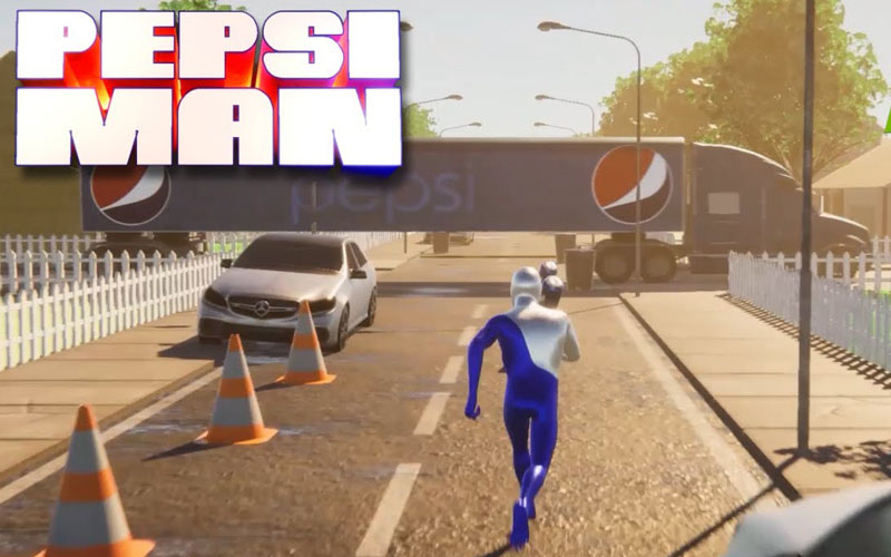 Modder Remake Game Klasik Pepsiman dengan Dukungan Ray Tracing