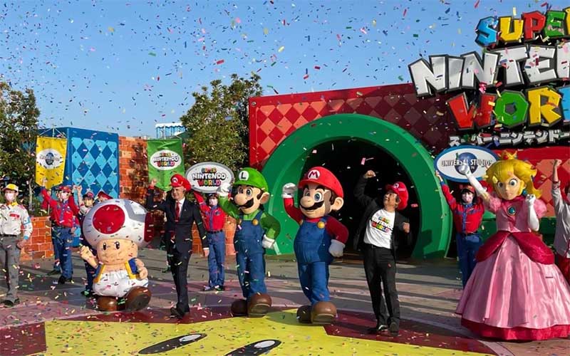 Super Nintendo World Jepang Resmi Dibuka
