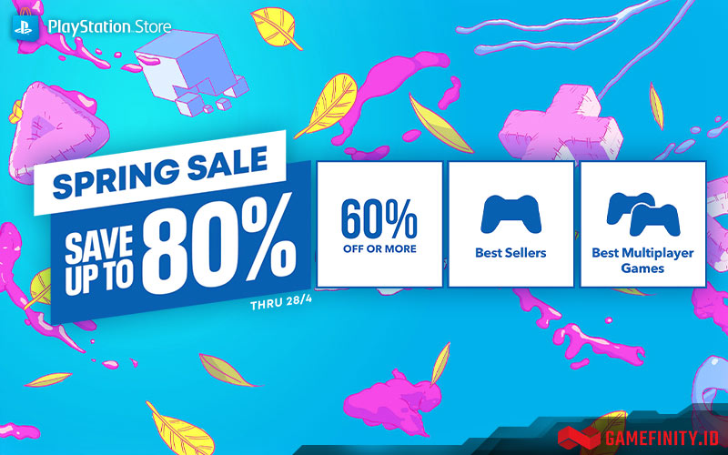 Diskon Hingga 80% Hanya Di Playstation Store Spring Sale