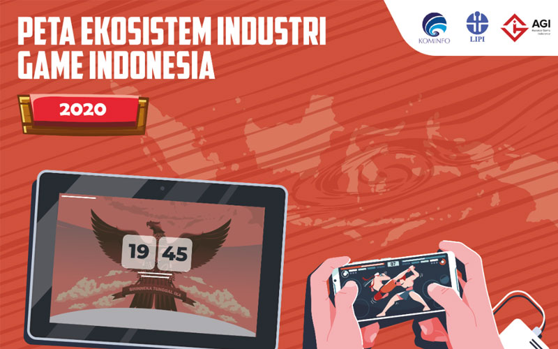 Kominfo, LIPI dan AGI Luncurkan Buku Peta Ekosistem Industri Game Indonesia 2020