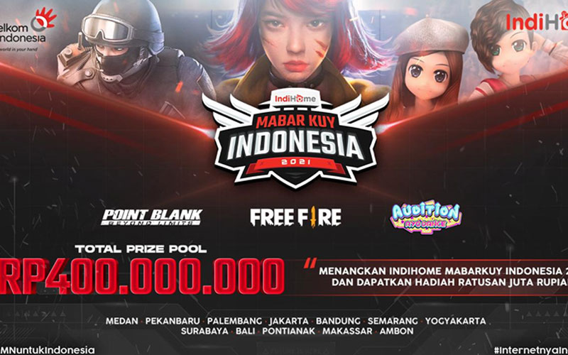 Buruan Ikutan Event IndiHome MabarKuy Indonesia 2021!