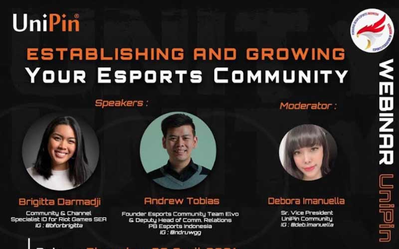 UniPin Community Diskusikan Pentingnya Nilai dan Kepemimpinan dalam  Komunitas Esports