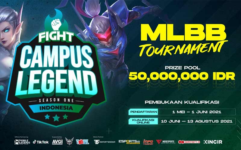 Turnamen FIGHT Campus Legend Resmi Dibuka, Prize Poolnya 50 Juta!
