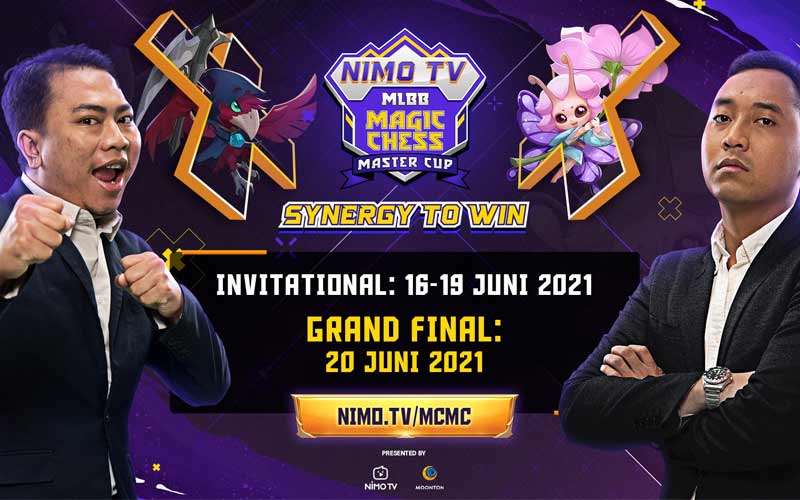Nimo TV X MLBB Magic Chess Master Cup Season 1 Lanjut ke Invitational dan Grand Fina