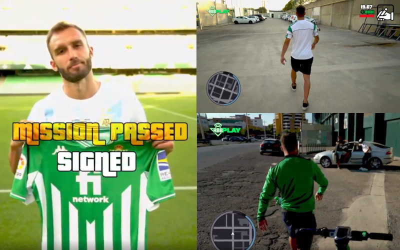 Klub Sepakbola Real Betis Umumkan Pemain Barunya dengan Video Parodi GTA