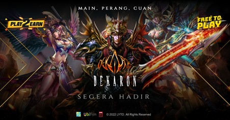 LYTO Mengumumkan DEKARON, Game Play to Earn Pertama di Indonesia