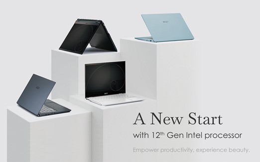 MSI Merilis Laptop Seri Business dan Productivity Terbaru dengan Prosesor Intel® Core™ Generasi ke-12