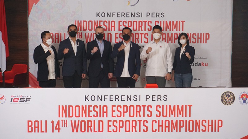 PBESI Paparkan Desain Besar Kejuaraan Dunia Esports 2022 ke IESF yang Digelar di Bali
