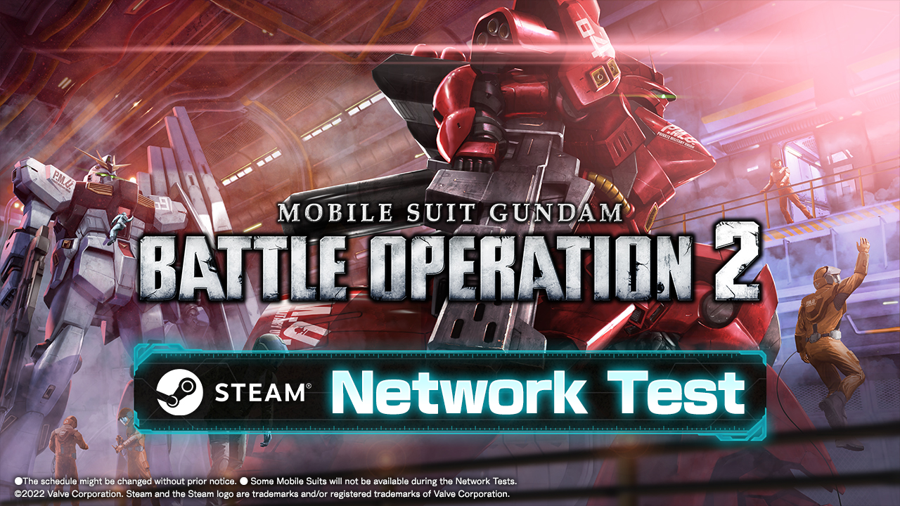 Mobile Suit Gundam Battle Operation 2 Membuka Network Test untuk Steam