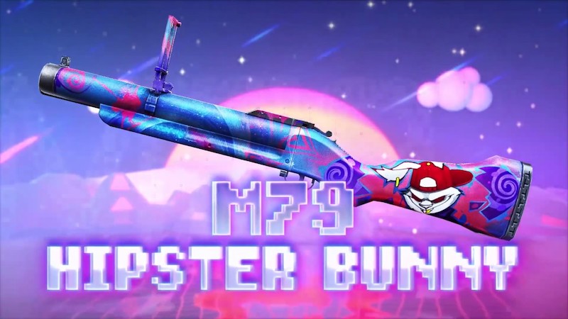 Hipster Bunny M79 Free Fire