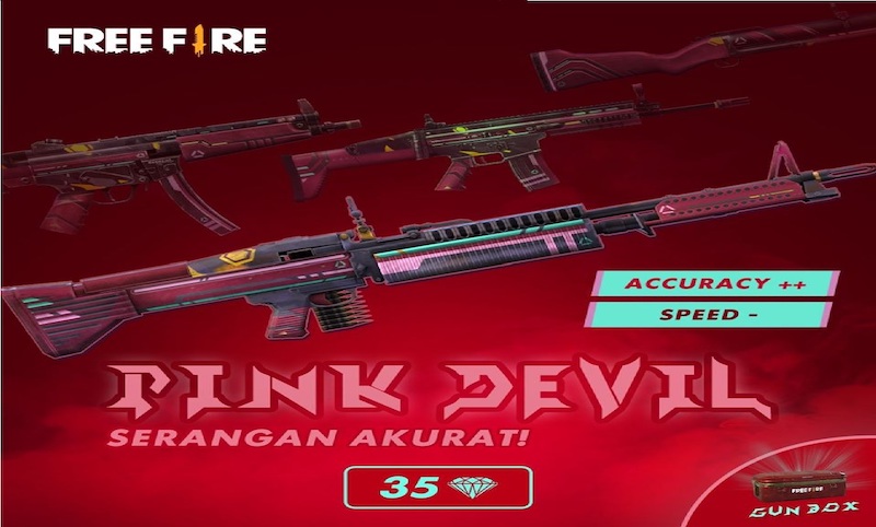 Pink Devil M79 Free Fire