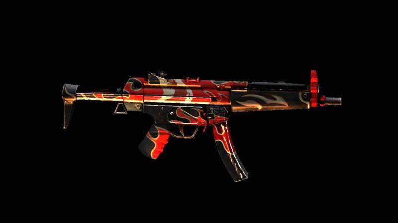 Skin MP5 Red Samurai