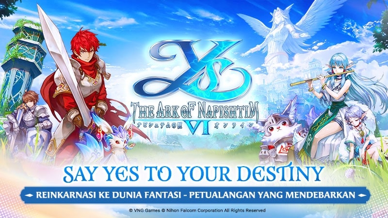 VNG Siapkan Action RPG Keren untuk Gamer Indonesia, Ys 6 Mobile – The Ark of Napishtim