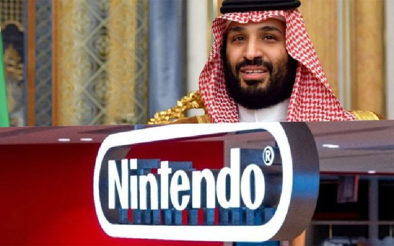 Kerajaan Arab Saudi, Pemegang Saham Terbesar Kelima Nintendo