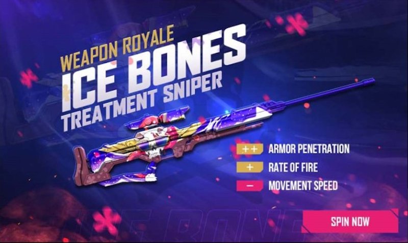 Skin Treatment Sniper Ice and Fire
