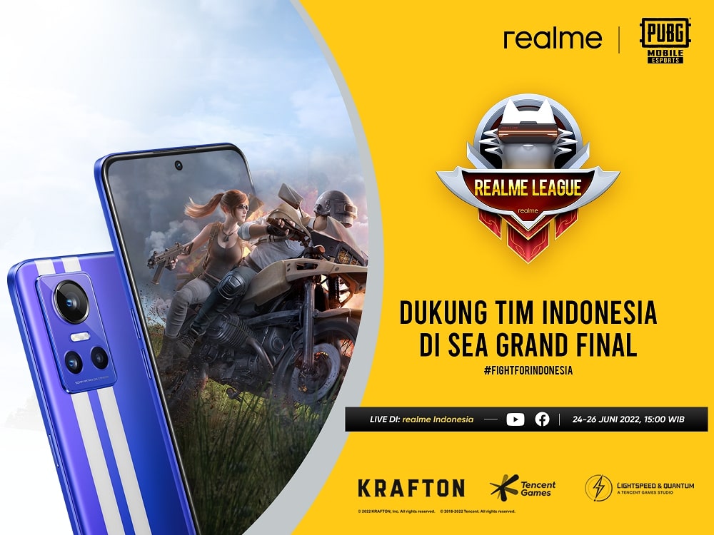 Dukung Tim Indonesia di SEA Grand Final Realme League