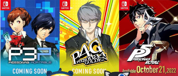 Persona series for Nintendo Switch