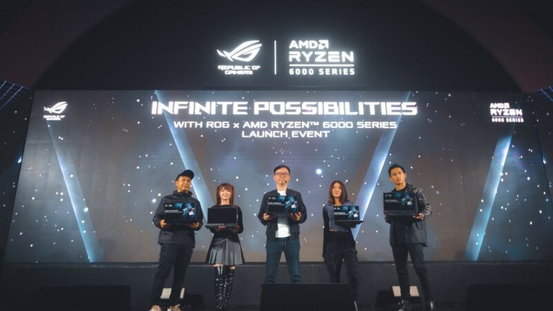 ASUS ROG Hadirkan Laptop Gaming Prosesor AMD Ryzen™ 6000 Series Pertama di Indonesia