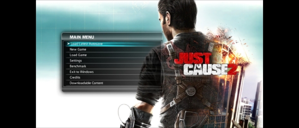 Just Cause 2 Main Menu | Personal Archive