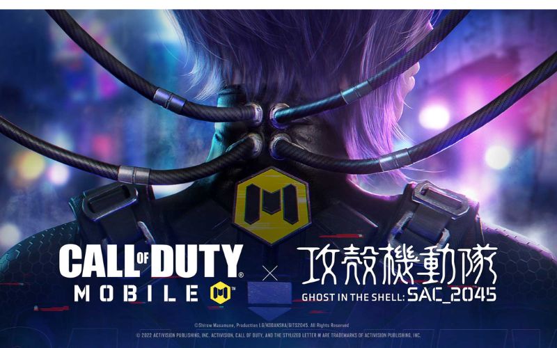 Call of Duty: Mobile Kolaborasi Ghost in the Shell: SAC 2045