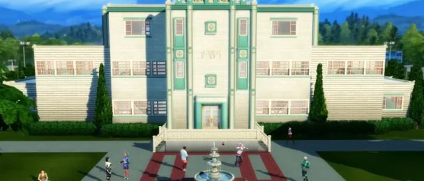 The Sims 4 High School Years Copperdale High