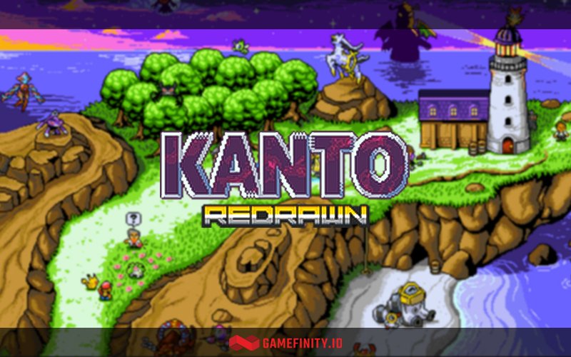 Kanto Region dari Pokemon Red dan Blue Remade By Fans