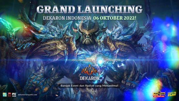 Grand Launching Dekaron Indonesia Game Play to Earn MMORPG Pertama di Indonesia
