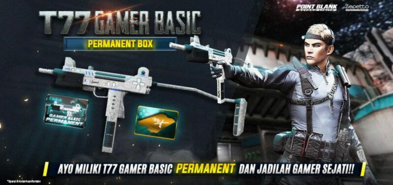 Point Blank Rilis Senjata Permanen Baru T77 Gamer Basic