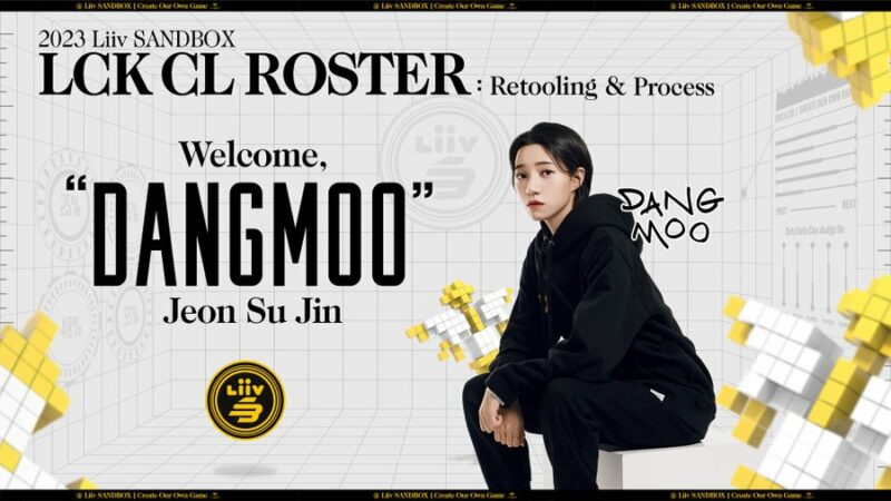 DangMoo, Pro Player League of Legends Wanita Pertama Korea