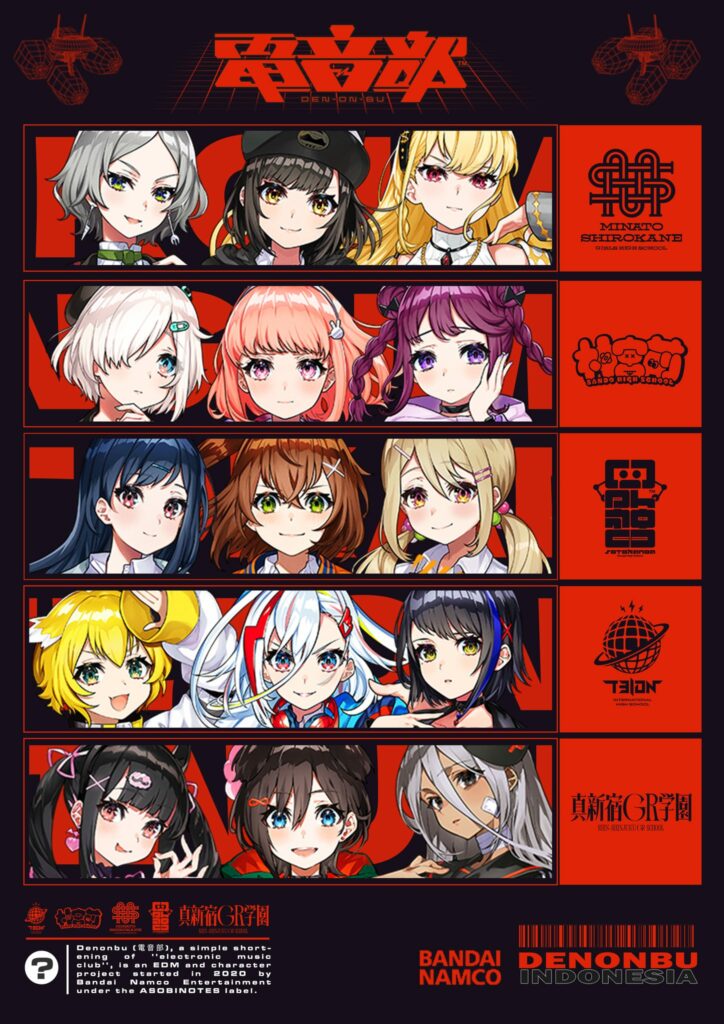 Denonbu characters