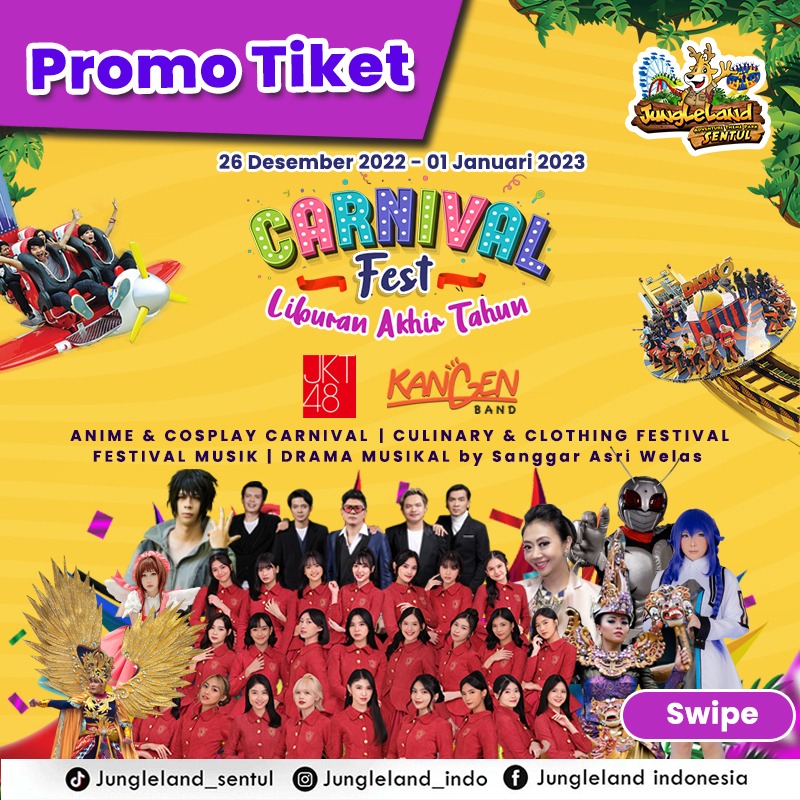 JKT48 dan Coswalk Competition Meriahkan Jungleland Festival