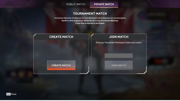 Apex Legends Private Match feature