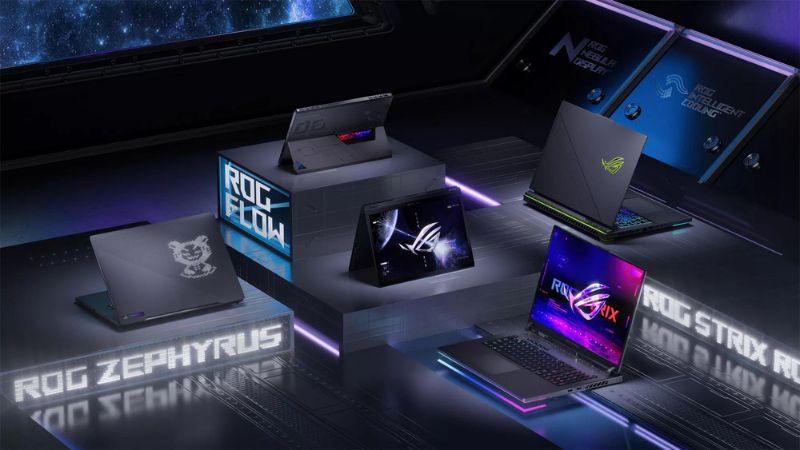 Asus Kenalkan Belasan Laptop ROG Baru di CES 2023