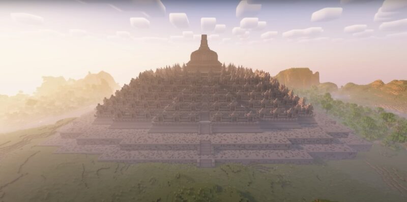 Minecraft Simulasi Membangun Landmark Dunia yang Nyata
