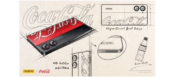 Realme X Coca Cola Blueprint