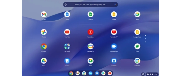 Chromebook Homescreen