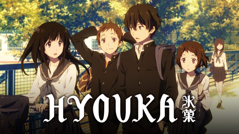 Hyouka, Anime School Life Berbalut Misteri yang Ringan